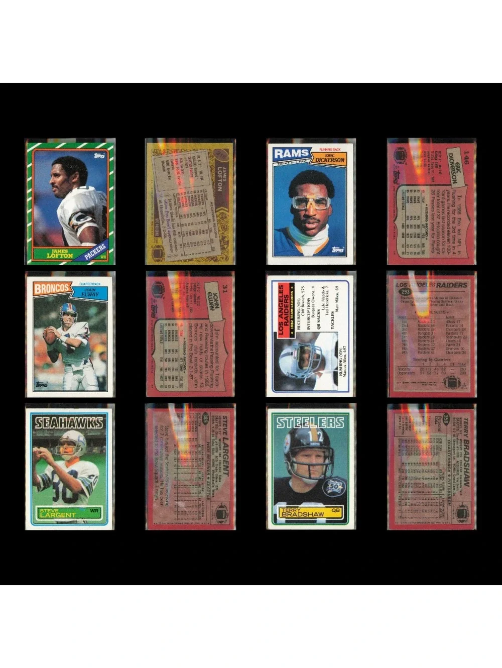 Vintage 105-Card HOF & Stars Lot Baseball Basketball Football NBA NFL MLB *READ*